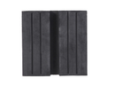 Car Rubber Square Slotted Frame Rail Floor Jack Guard Pad Adapter Repair Tool