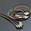 5X Stainless Steel Wire Keychain Cable Key Ring Chains Outdoor Hiking Fashion LJ