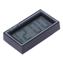 Mini Digital LCD Auto Car Truck Dashboard Date Time Calendar Clock Black