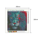 5D DIY Full Drill Diamond Painting Lion Cross Stitch Embroidery Mosaic Kits