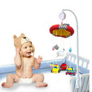 Baby Crib Bell Toddler Bedding Musical Mobile Rotary Music Box with USB, Plays