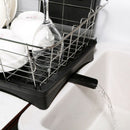 Stainless Steel Dish Drainer Drying Rack With 3-Piece Set Removable Rust Pr W9Q9
