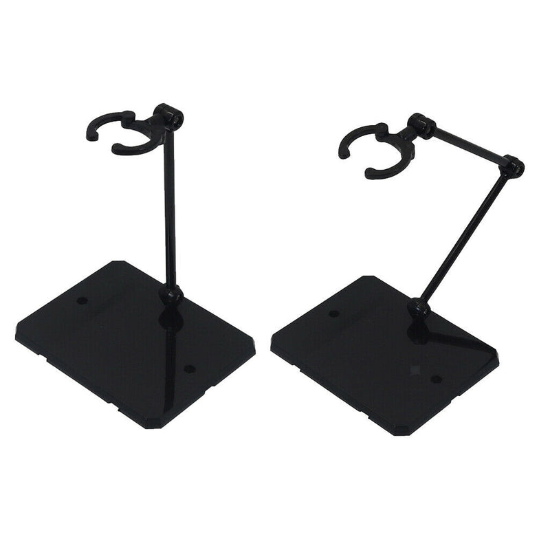 2 Pieces Plastic Robot Stand Base Display Adjustable Fit SD 1/144 Toys
