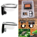 2 Pcs Durable Reptiles Lizard Suction Cup Feeder Food Water Bowl Breeding