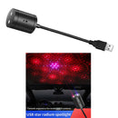 Star Projector Night Light USB Night Atmoshere Light Red Purple 16 Pattern