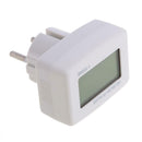 Blue LCD Volt Meter AC 80-300V For 110V 120V 220V 230V 240V EU Style Plug A