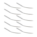10Pcs Curved Industrial Sewing Machine needles Blind Stitch LWx6T