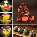 10pcs Handmade Blooming Tea Herbal Buds Ball Blossom Tea Decorate Flower LJ