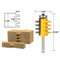 1/4 Inch  Shank Rail Reversible Finger Joint Glue Router Bit Tenon Woodwork A