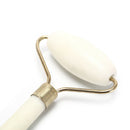 1x Natural Jade Stone Massager Roller Spa Head Neck Body Facial Beauty Tool AT3c