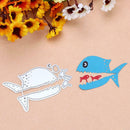 Shark Fish Metal Embossing Cutting Dies Stencils DIY Scrapbooking Decor