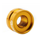 Bike Vacuum Tire Law Mouth Nut Bicycle Tire Inner Tube Valve Caps Yellow