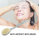Soft Bristle Bath Brush Long Handle Scrubber Body Massage Shower Brushes A