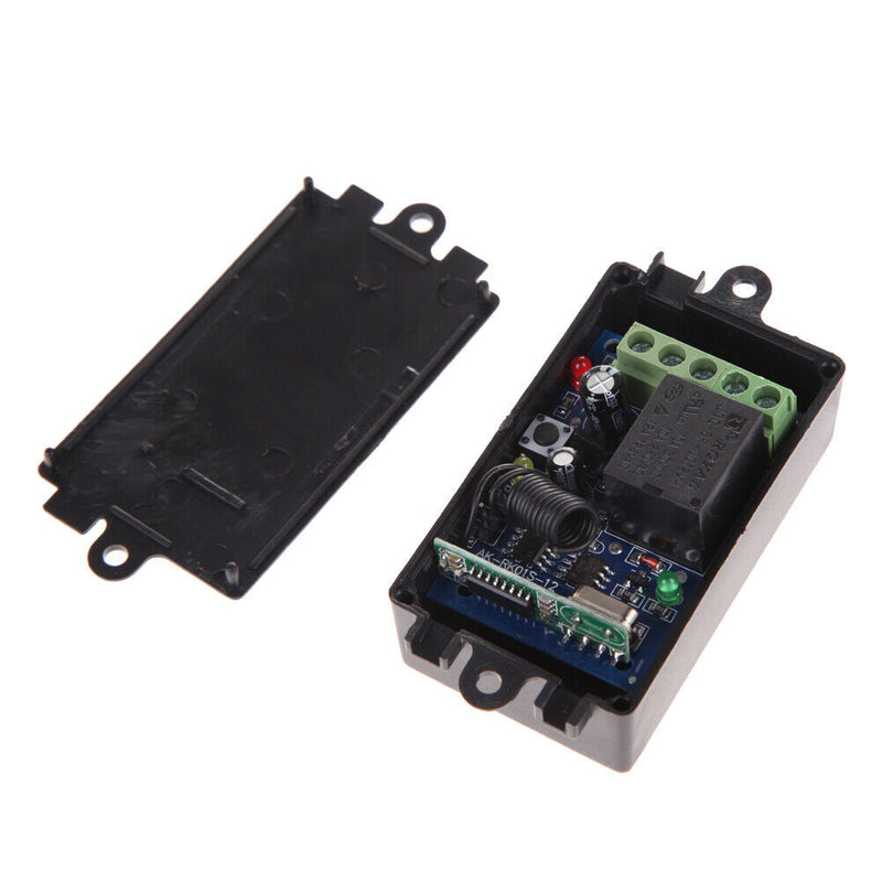 1CH 12V 433MHz Switch Receiver with Digital Wireless Remote Control A