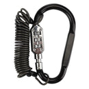 For Motorcycle Helmet Carabiner Combination Lock with Steel Wire Reminder Rope