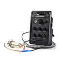 Fishman 4 Band 301 EQ Tuner Piezo Mic Presys Blend Acoustic Guitar Pickup Preamp
