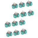 12 Pieces Analog Joystick Repair Parts for Nintendo GameCube NGC Controller