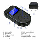 3.5mm 5.0 Bluetooth Adapter, Visible Bluetooth Receiver Transmitter, Wireless