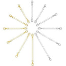 12Pcs Chain Extender Jewelry Necklace Lobster Clasps And Closures For Neckl