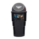 Car Trash Can Car Ashtray Car Trash Can Dust Box Car Accessories Black +Gra E9Y3