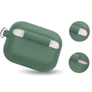 New Silicone Cover Earphone Pouch Silicone Case For AirPods Pro, Black