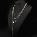 Modern Women Choker Chunky Statement Bib Pendant Chain Charm Necklace Jewelry