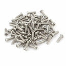 M3x8mm Stainless Steel Phillips Round Pan Head Machine Screws 100pcs M2X2
