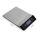 15kg/1g Stainless Steel Electronic LCD Digital Scale Kitchen Weighting Tool A