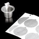 Stainless Steel Reusable Coffee Capsule for Coffee Tamper Cup Filter Set fo