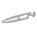 Universal 304 Stainless Steel Shackle Key With Bottle Opener 2924S 112x21mm