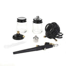 1Set 0.8mm Dual Action Airbrush Kit Paint Spray Air Brush  Systems Machine