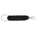 Outdoor Survival Kit Paracord Key Chain Rope Parachute string Lanyard Black
