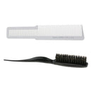 2x Soft Teasing Hair Brush Salon Comb Extensions Smooth Wig