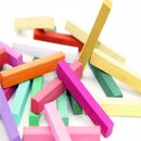 48 Colors Nontoxic Temporary Pastel Square Hair Chalk Dye Soft Pastel Hair Color