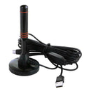 Indoor 300 Mile HDTV Antenna Aerial HD Digital TV Signal Booster Amplifier Cable