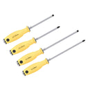 Slotted Phillips Screwdriver Set, 4 Pieces