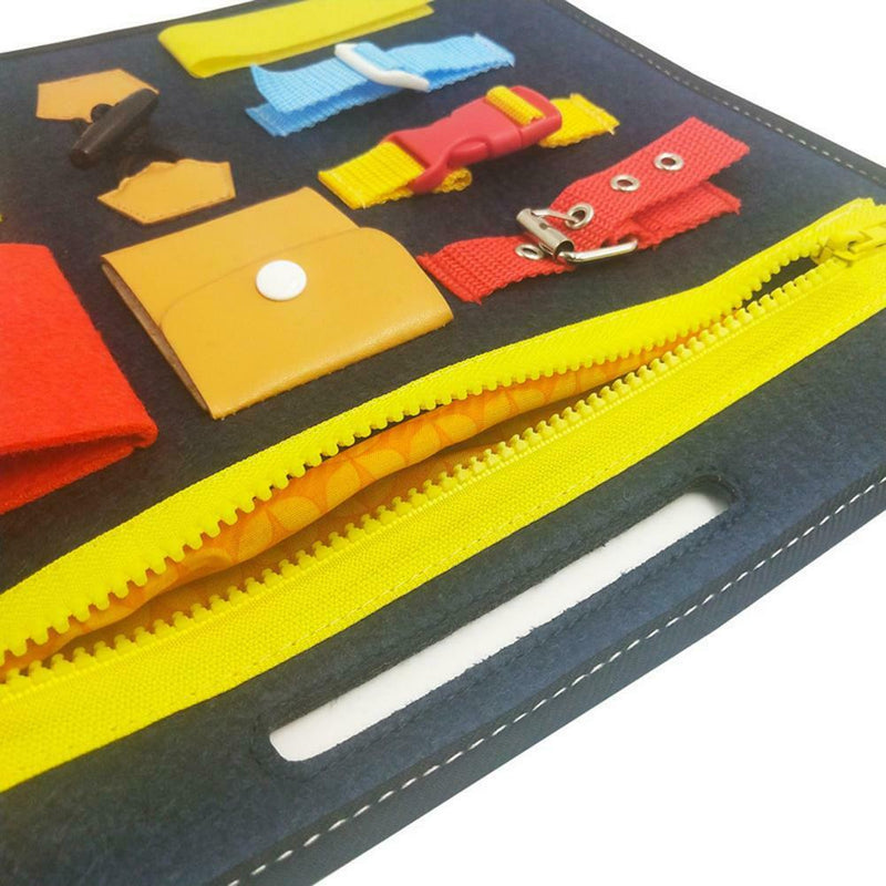 1-5years Puzzle Kid Wooden 1-5 Toys Puzzles Board Felt Children Kids Educational