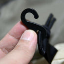 10Pcs/set Fasten Hook for Tent Awning Tie Rope Bungee Cord End 2.7cm for sport