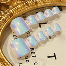 24Pcs Beauty Chic Toe Nails For Foot Nail High Quality With Foot False Nail ME