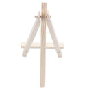 5X(Mini Wooden Cafe Table Number Easel Wedding Place Name Card Holder Stan C6U6)