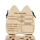 Tooth Box Organizer for baby Save Milk teeth Wood storage box With Free Gift Box