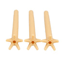 100pcs/set Plastic 70mm Pack Professional Frictionless Golf Tee Wheats