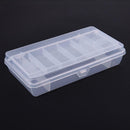21*10.7*4.2cm Double Deck Fishing Lure Bait Hooks Tackle Storage Box Case