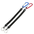 1x Boating Kayak Fishing Fish Secure Pliers Lip Grips Tackle Tool Lanyards Cord@