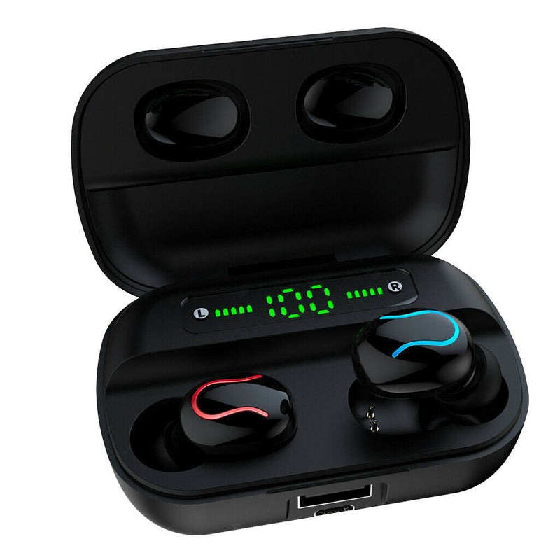 Q82 Wireless Earbuds Bluetooth Headphones with Charging Case Digital