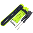 2 Pcs Replacement Bands for Garmin Forerunner 220 230 235 620 630 735 Fitness
