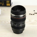 350mL ABS Camera Lens Shape Coffee Tea Mug with Lid Vacuum Flasks Thermal Cup