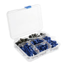1 Set Blue M6 M5 Fairing Bolts Fastener Clip Screw Nut Kit for Motorcycles