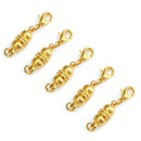4X Strong Magnetic Necklace Clasps Jewellery DIY Bracelet Connectors 6mm n TEUS