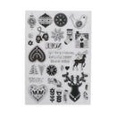 Christmas Transparent Clear Silicone Stamps for DIY Scrapbooking/Card Making SP